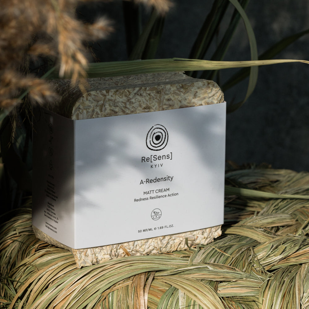 Матувальний крем для чутливої шкіри